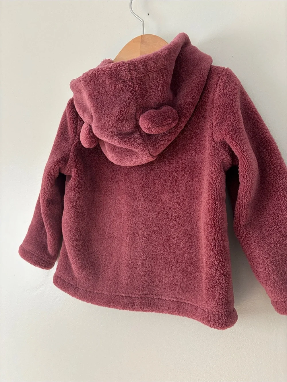 Carter’s Fleece Zip-up Bear Hoodie 12M